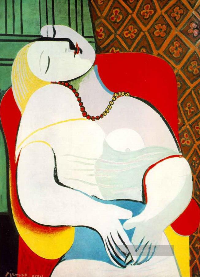Der Traum Le Reve 1932 kubist Pablo Picasso Ölgemälde